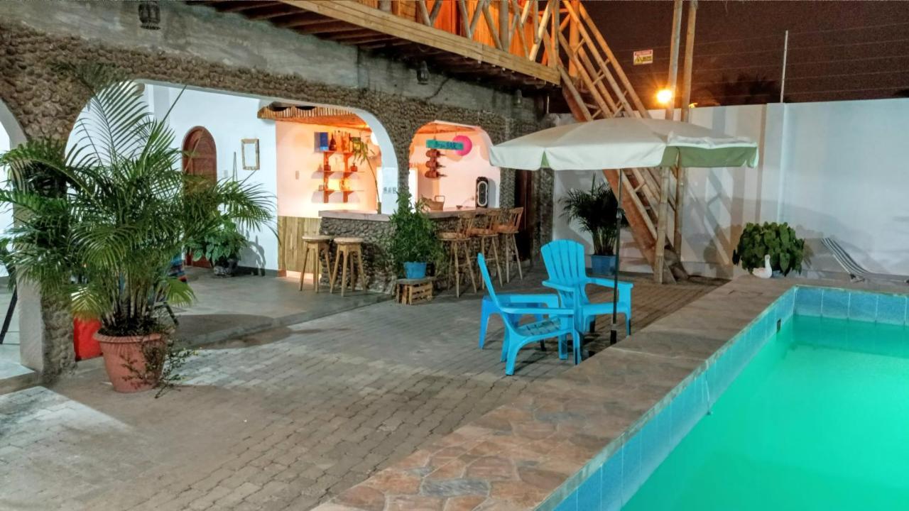 Hostal Villa Brisa Ballenita Eksteriør bilde