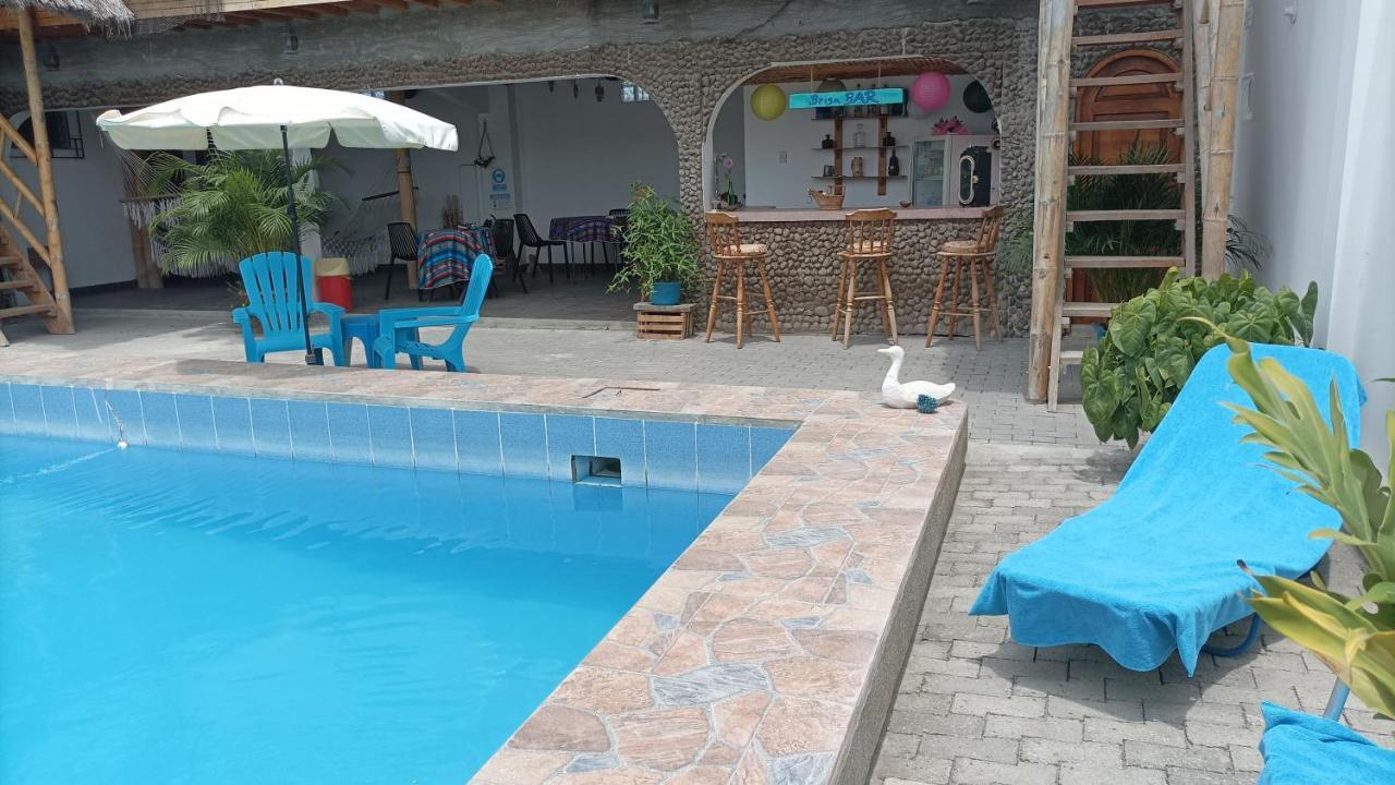 Hostal Villa Brisa Ballenita Eksteriør bilde